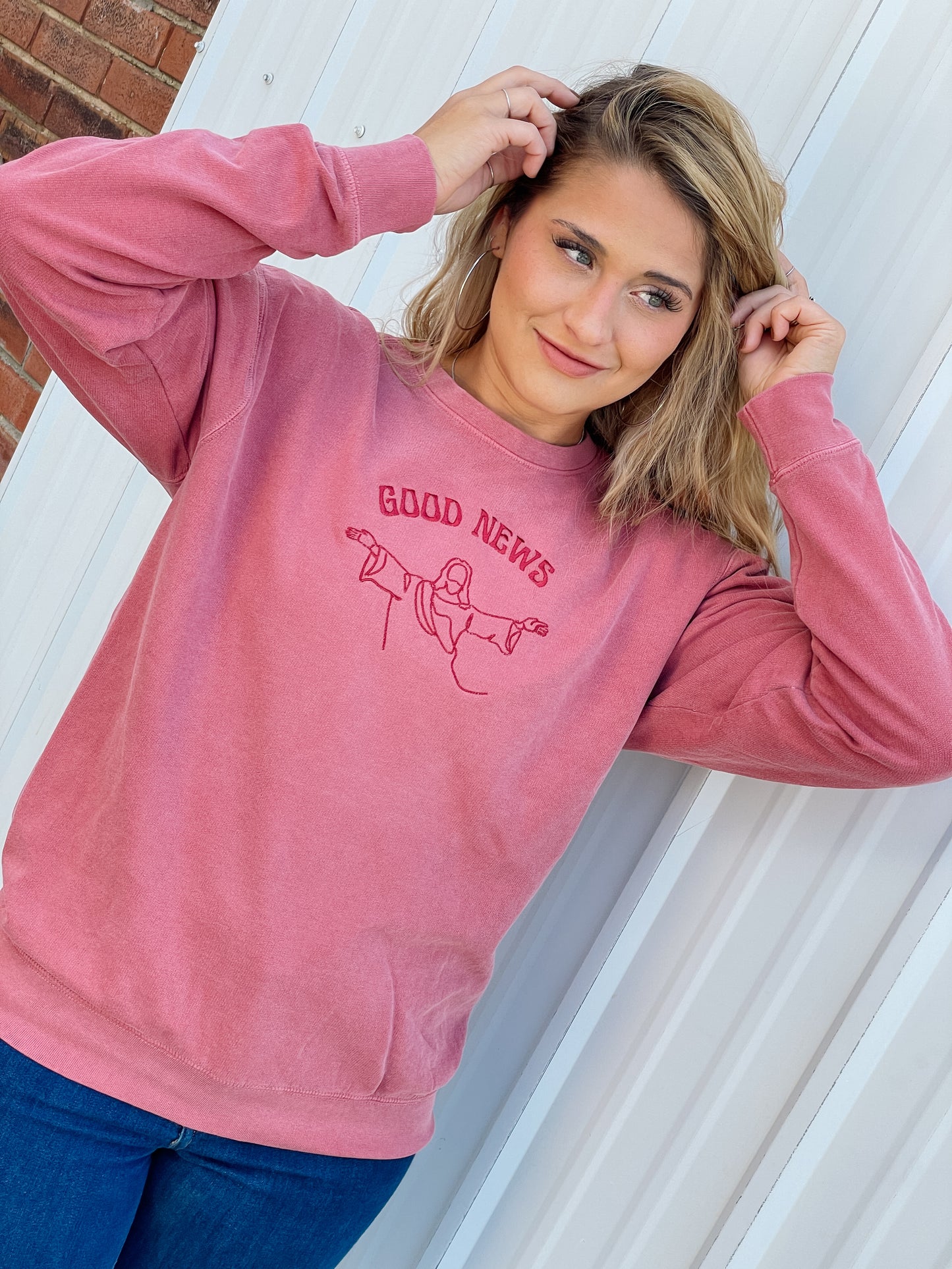 GOOD NEWS CREWNECK PRE-ORDER