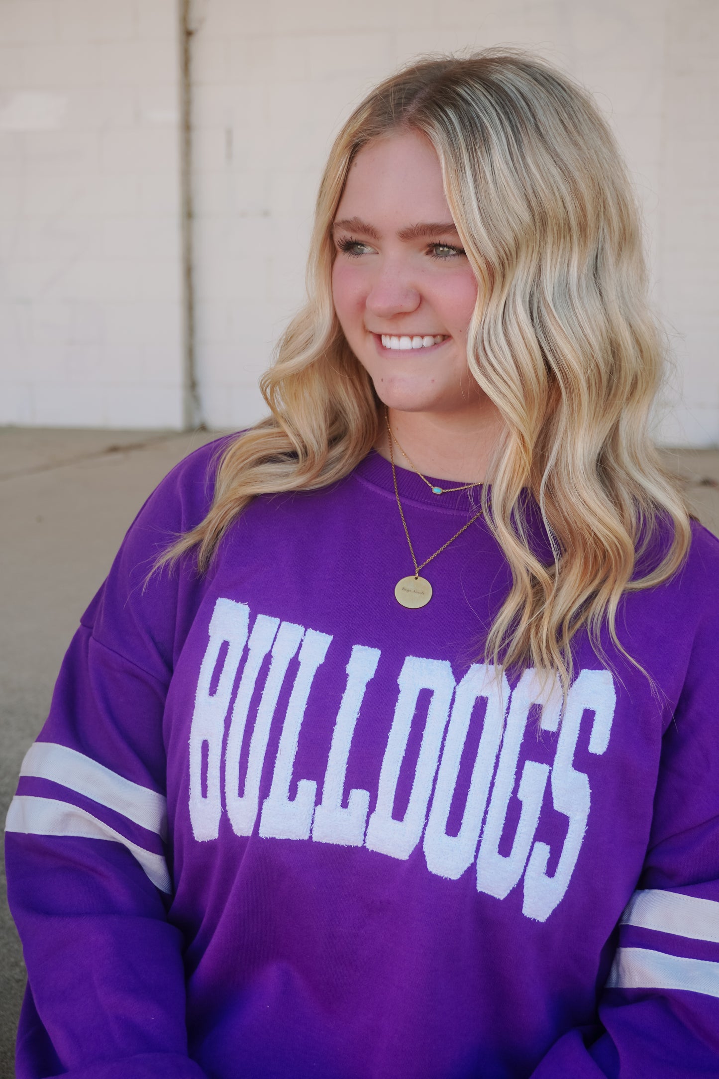 (PRE-ORDER) BULLDOGS LIGHTWEIGHT EMBROIDERED CREW