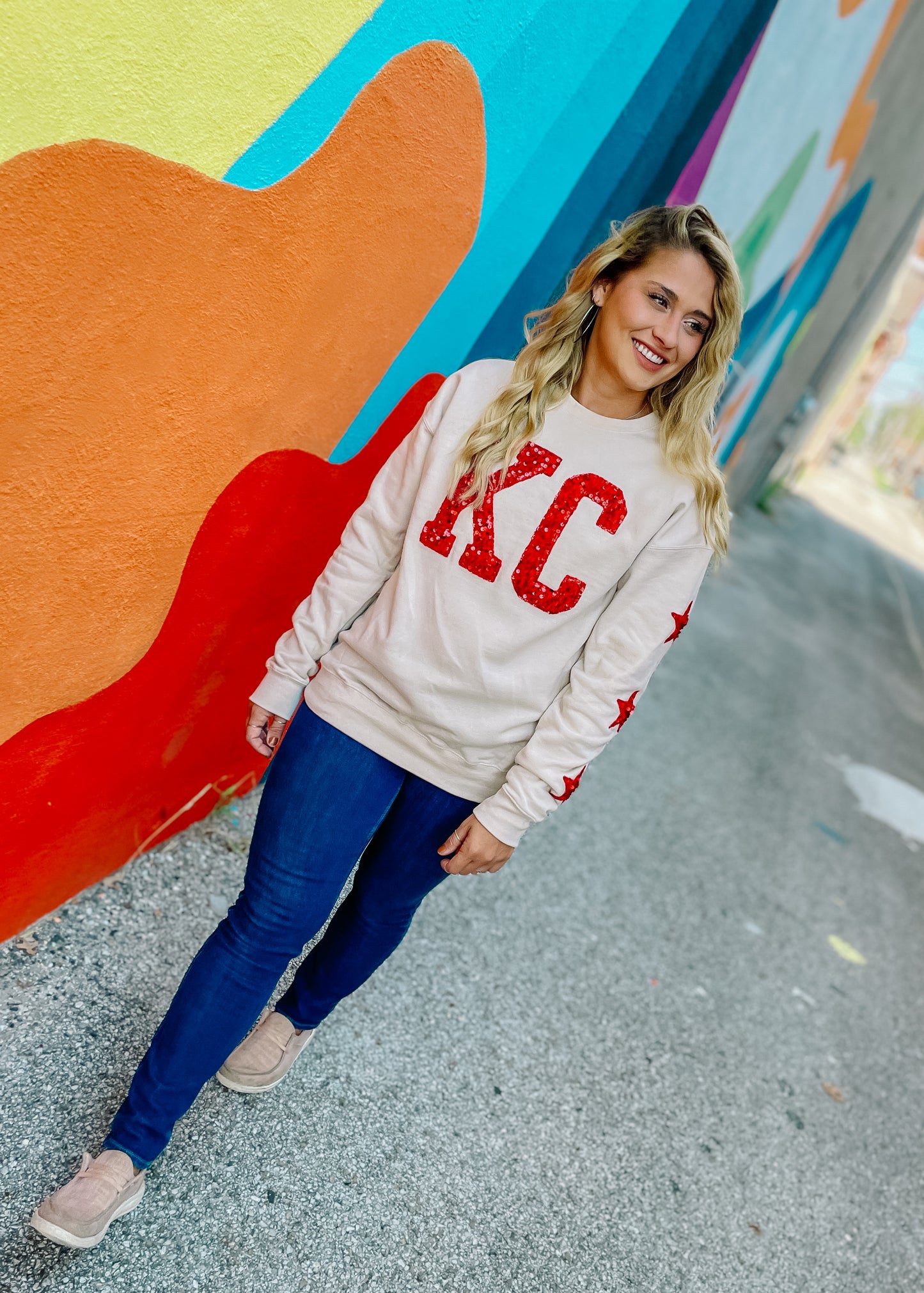KC SEQUIN CREWNECK PRE-ORDER