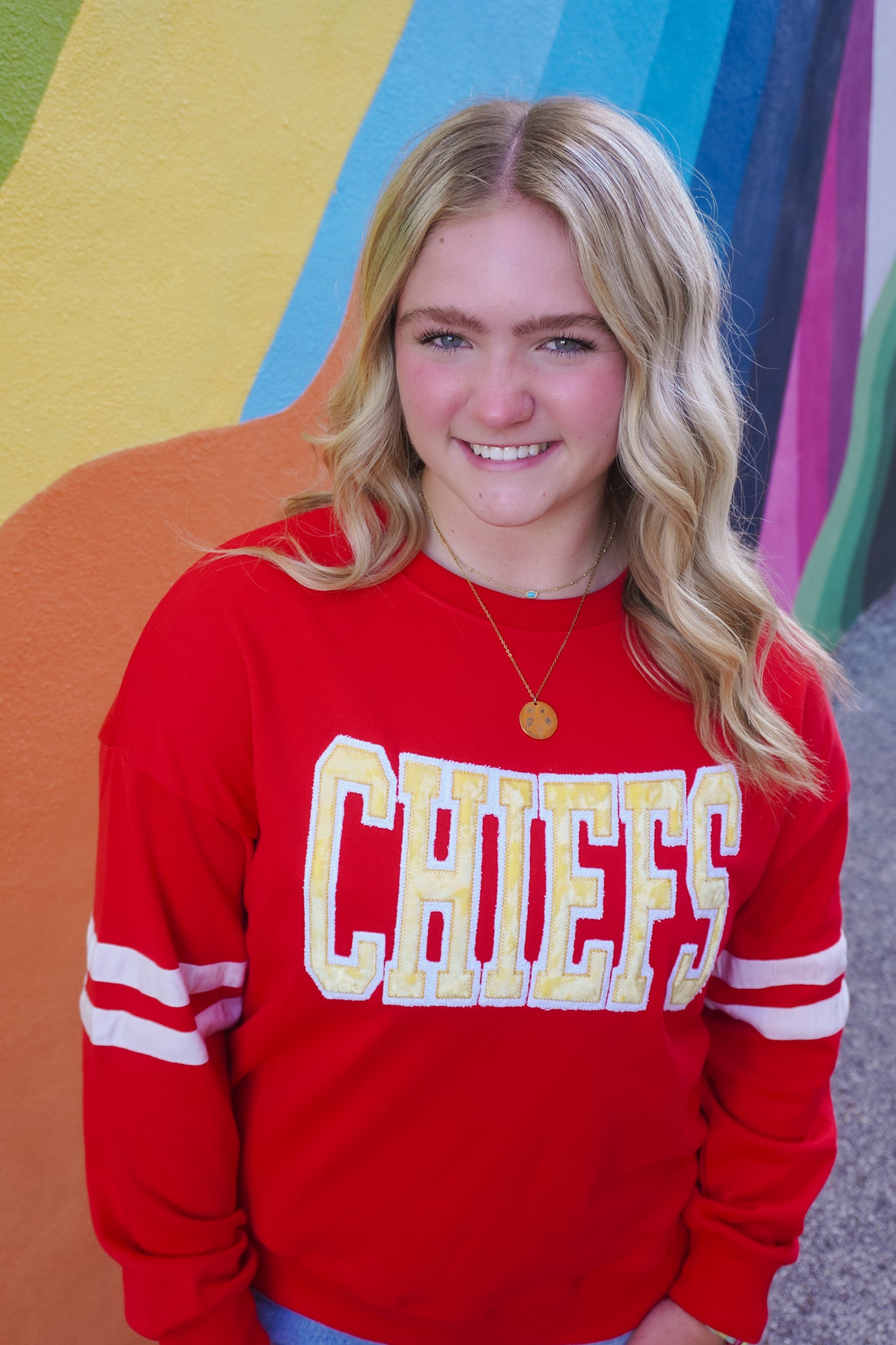 (PRE-ORDER) CHIEFS LIGHTWEIGHT EMBROIDERED CREW