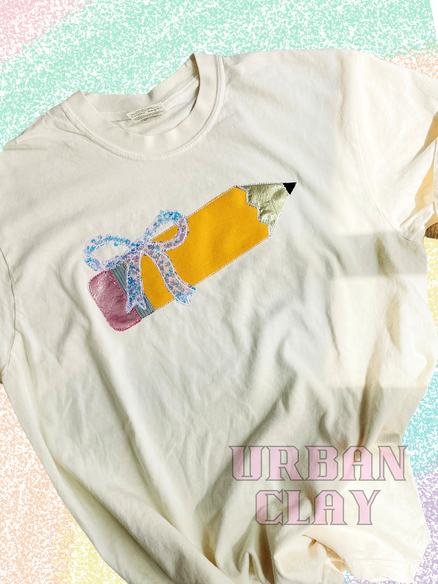 PENCIL BOW TEE