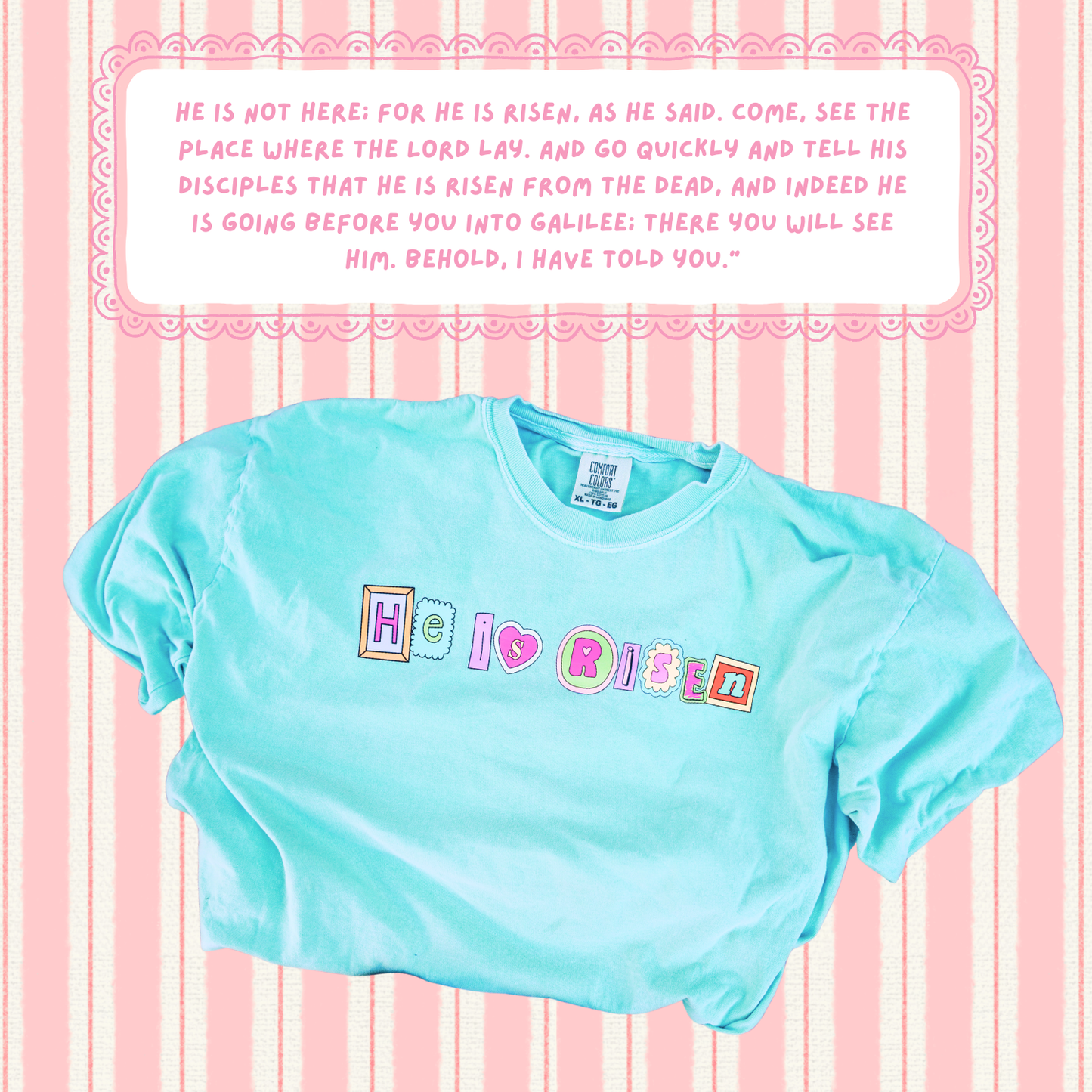 HE IS RISEN TEE