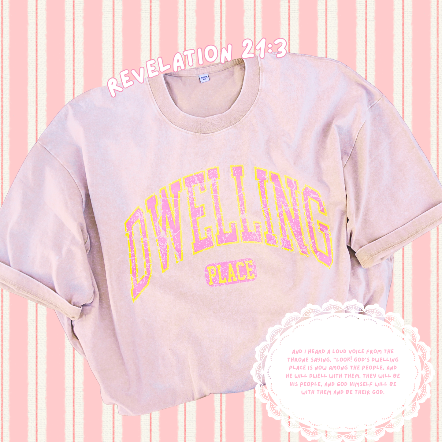 DWELLING PLACE MINERAL WASH TEE
