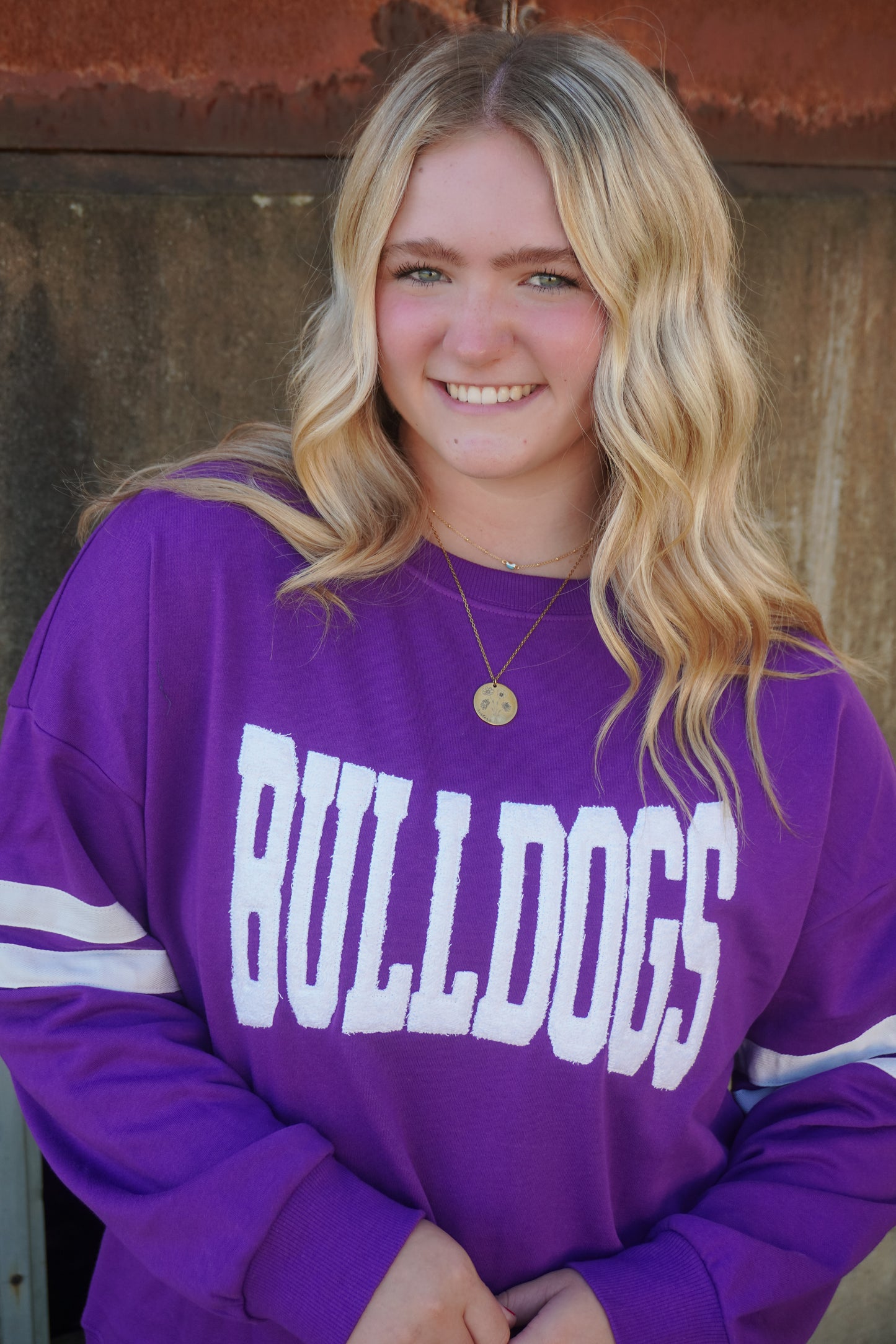(PRE-ORDER) BULLDOGS LIGHTWEIGHT EMBROIDERED CREW