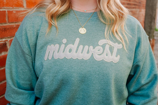 MIDWEST EMBROIDERED SWEATSHIRT