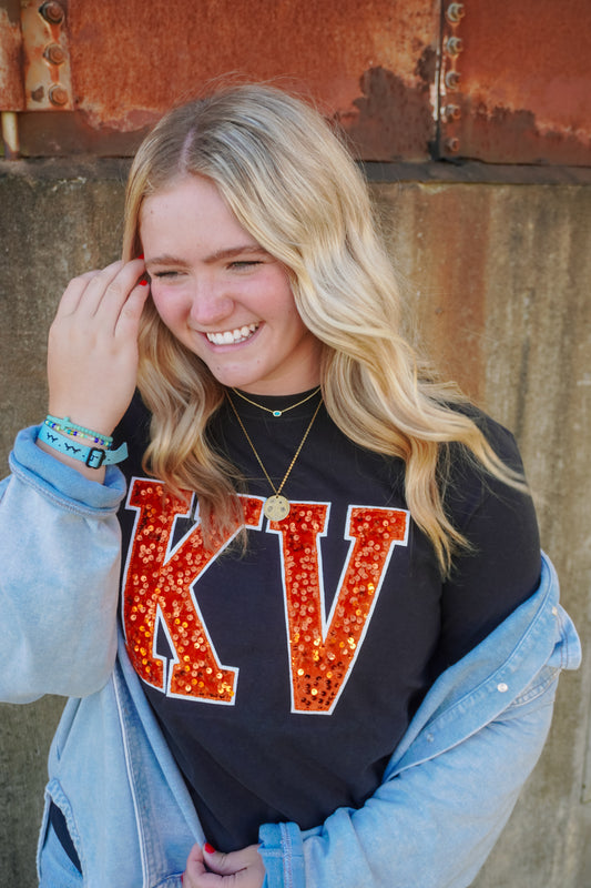KV SEQUINS TEE