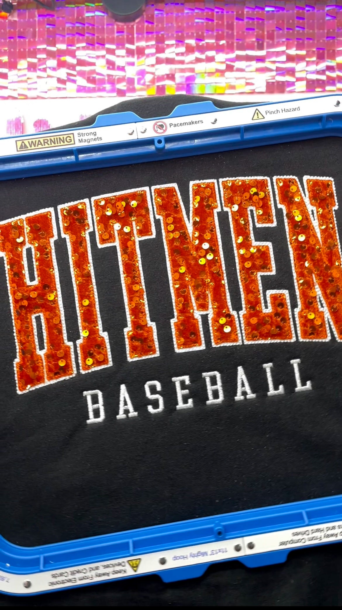 CUSTOM GAME DAY SEQUIN CREWNECK
