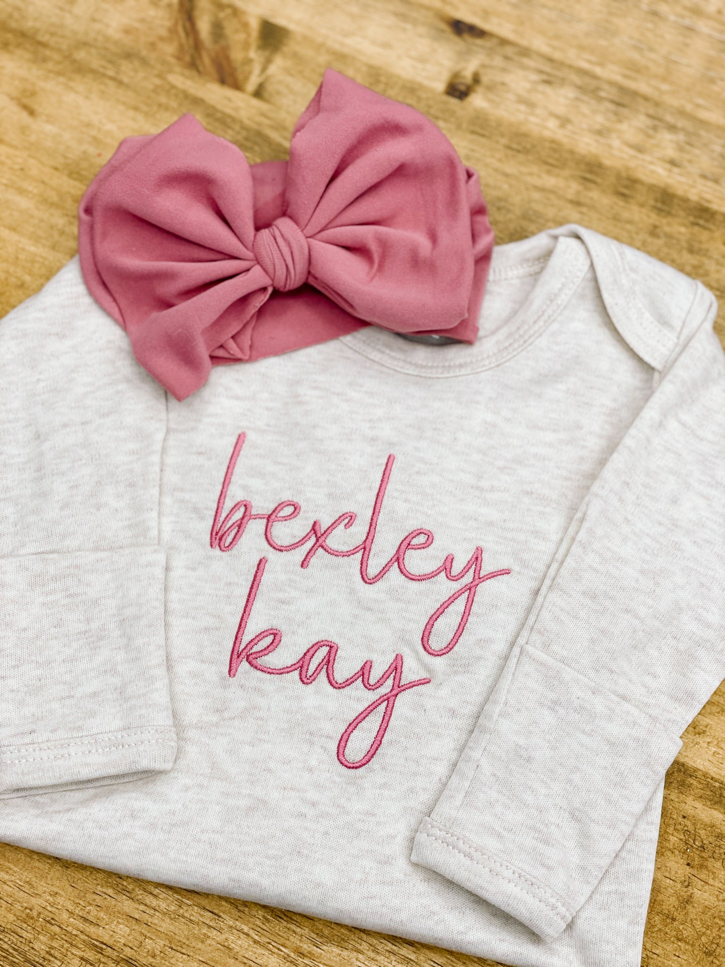 CUSTOM BABY ONESIE ROMPER